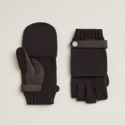 HERMÈS エルメス ブラック 指なしグローブ 8½ 黒 ドライビンググローブ 162052G 4T_front_wm_3?size=